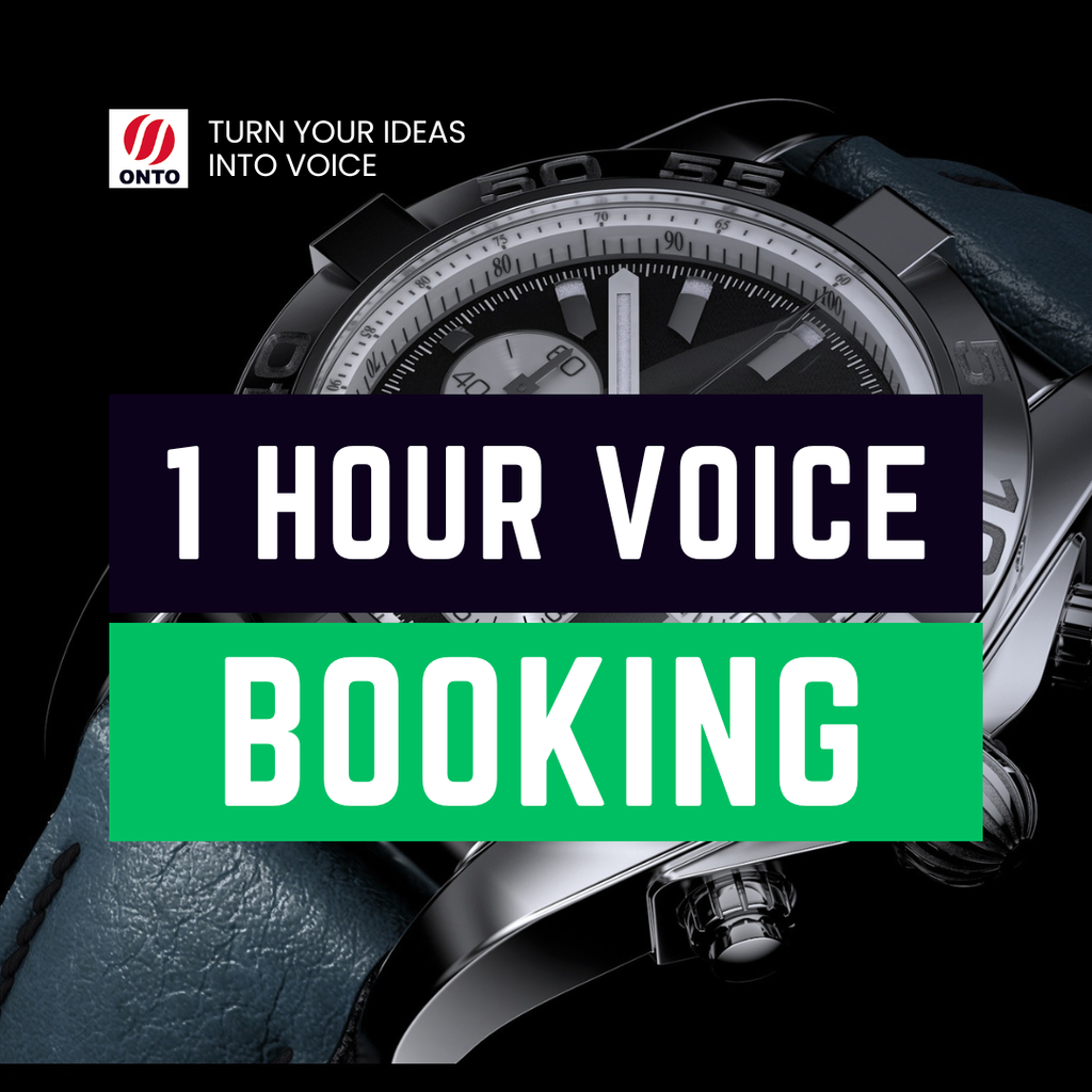 1 Hour Voice Booking