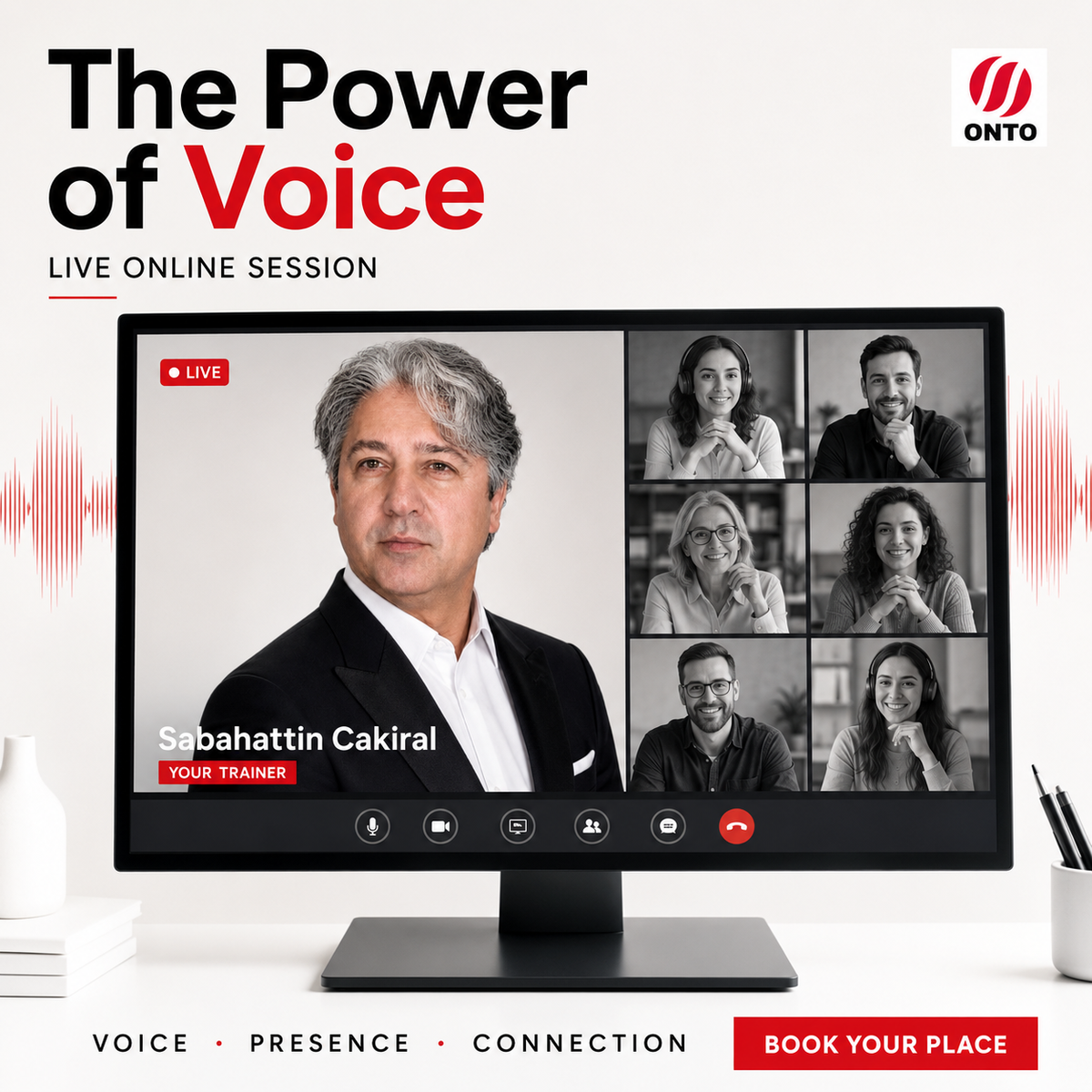 Booking: Online Session - 10. September 2026 - 18:00 CEST/MESZ - The Power Of Voice (English)